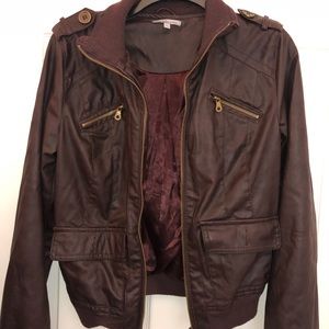 Brown Leather Jacket